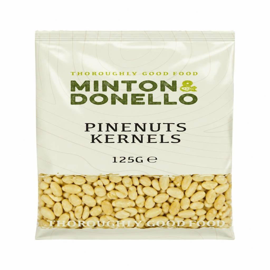 Minton & Donello Pine Nut Kernels 6 x 125g