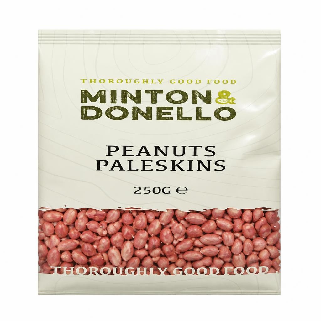 Minton & Donello Paleskin Peanuts 6 x 250g