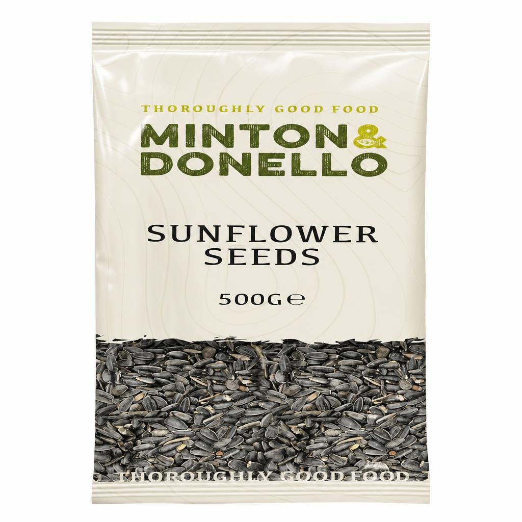 Minton & Donello Sunflower Seeds 6 x 500g