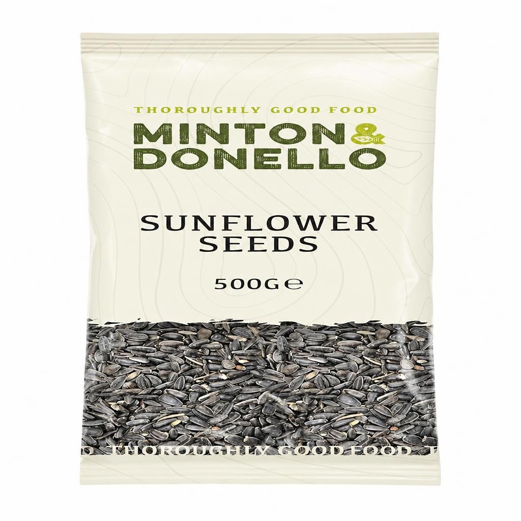 Minton & Donello Sunflower Seeds 6 x 500g