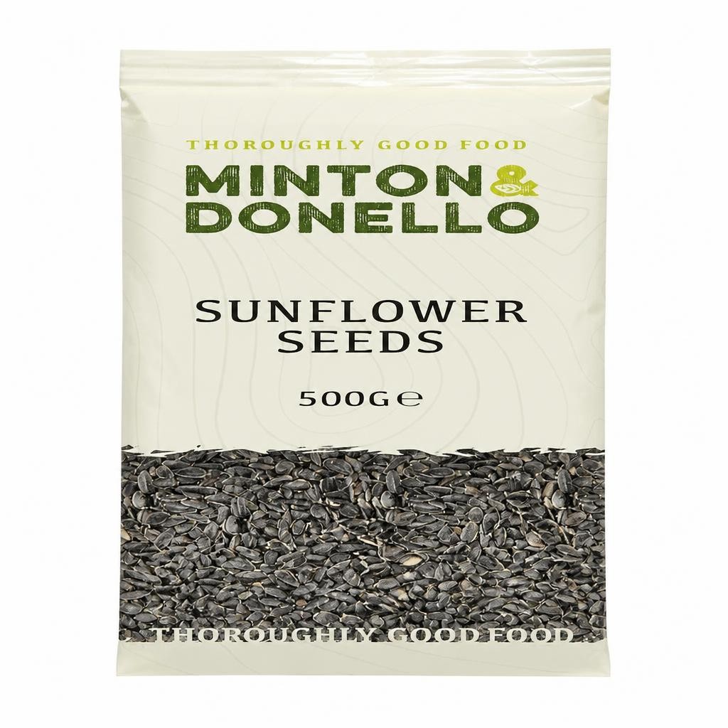 Minton & Donello Sunflower Seeds 6 x 500g