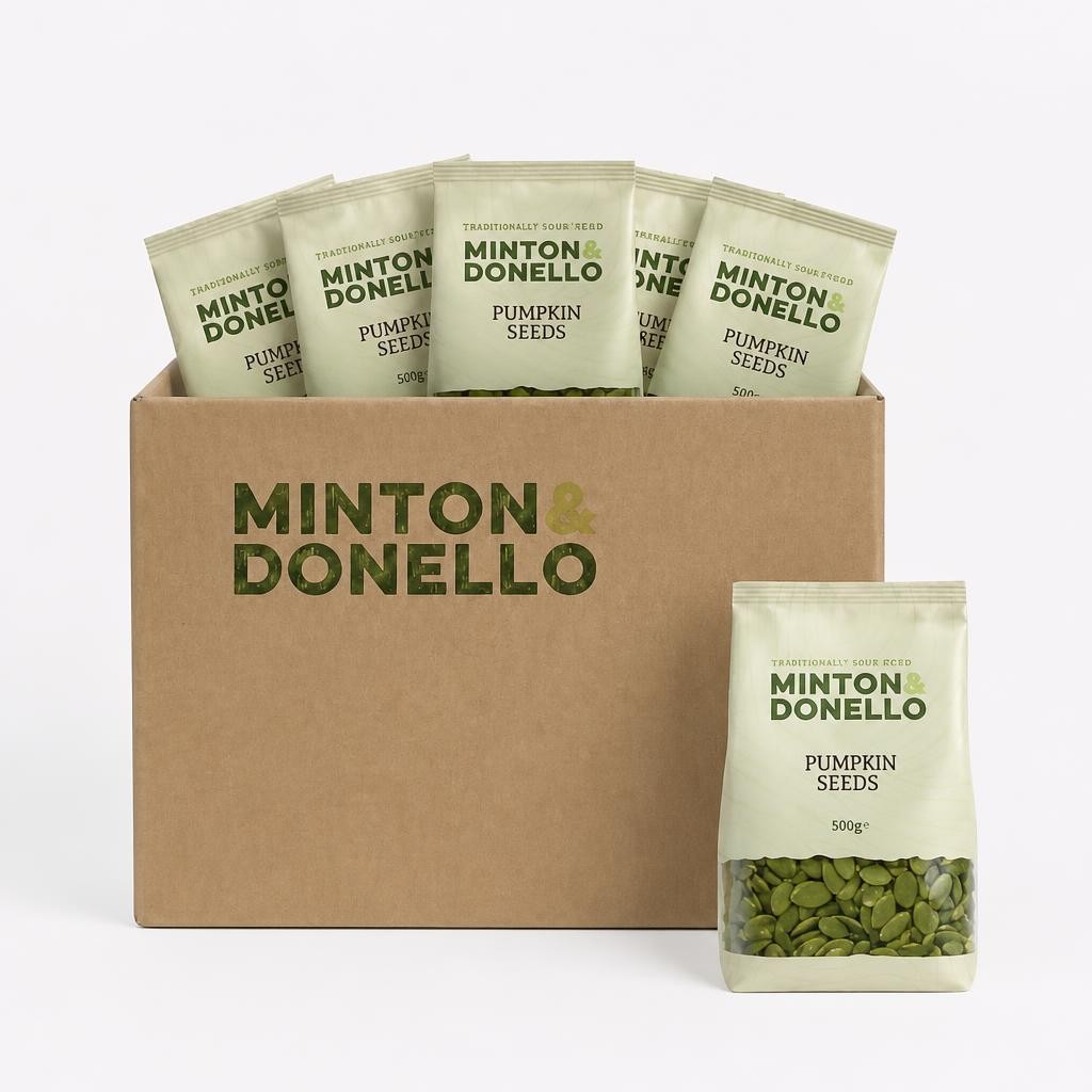 Minton & Donello Pumpkin Seeds 6 x 500g