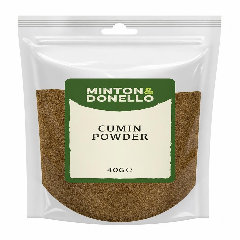 Minton & Donello Cumin Powder 10 x 40g