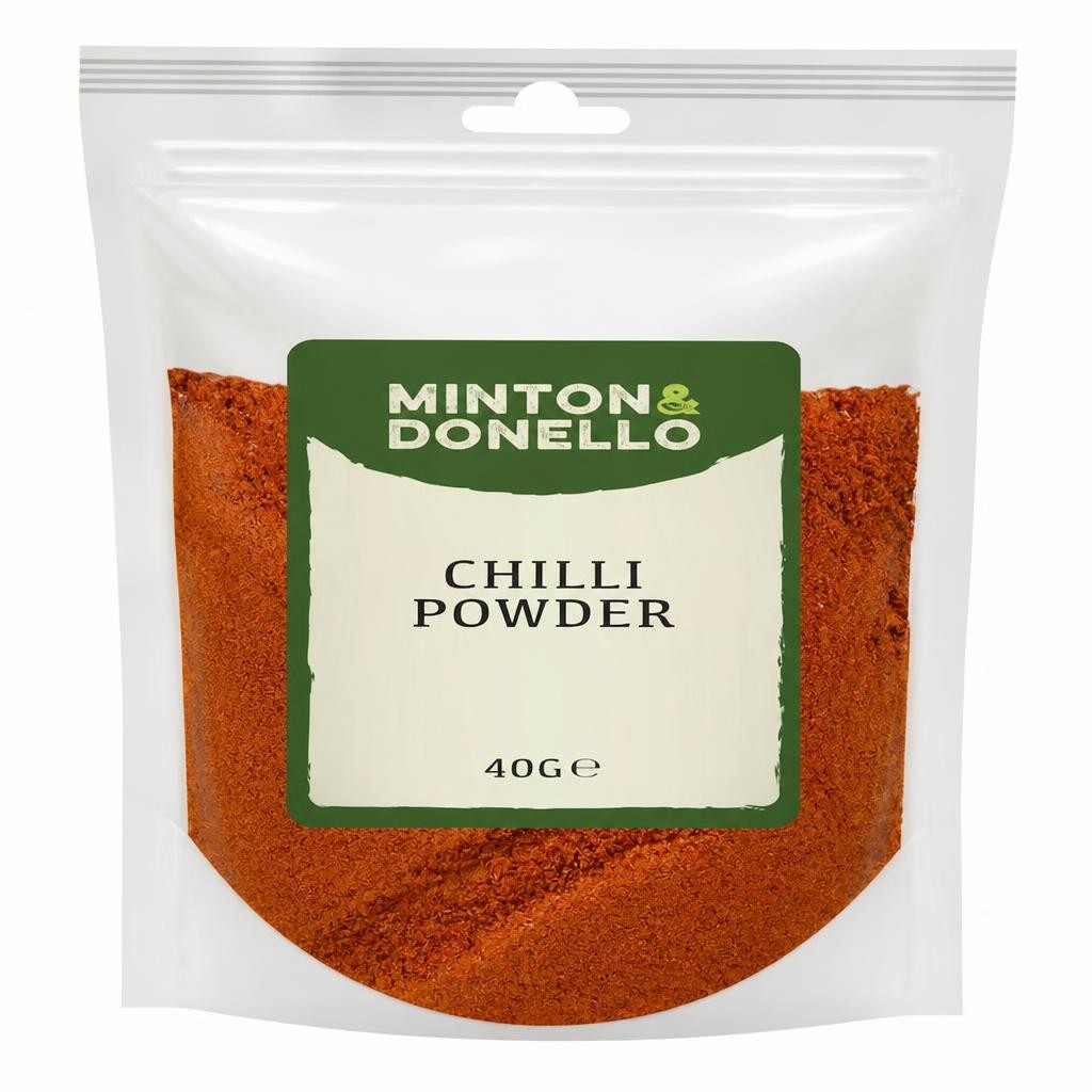 Minton & Donello Chilli Powder 10 x 40g