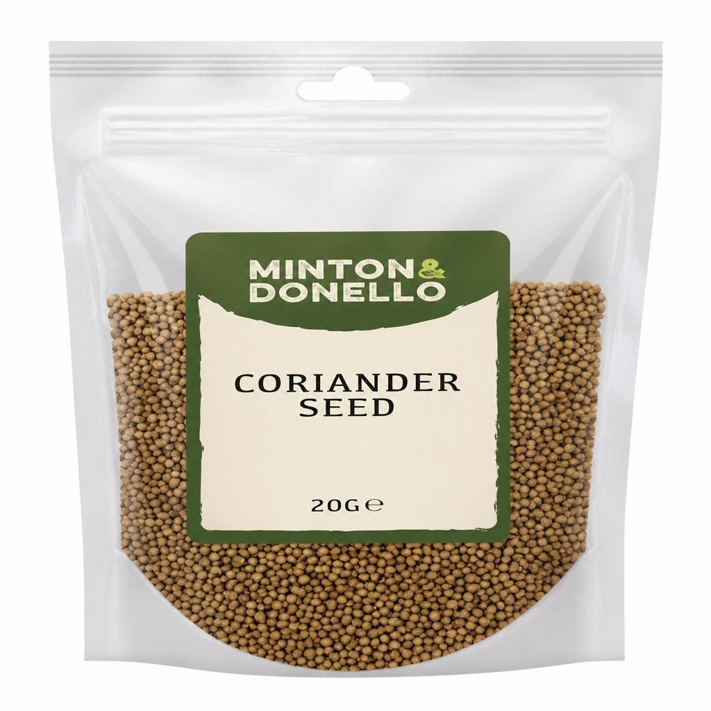 Minton & Donello Coriander Seeds 10 x 20g