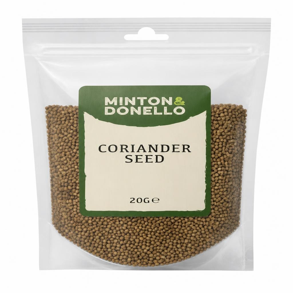 Minton & Donello Coriander Seeds 10 x 20g