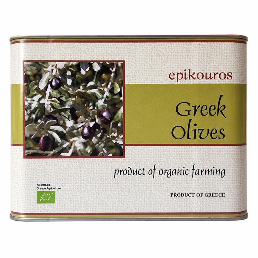 Organic Kalamata Pitted Olives 3kg (Epikouros)