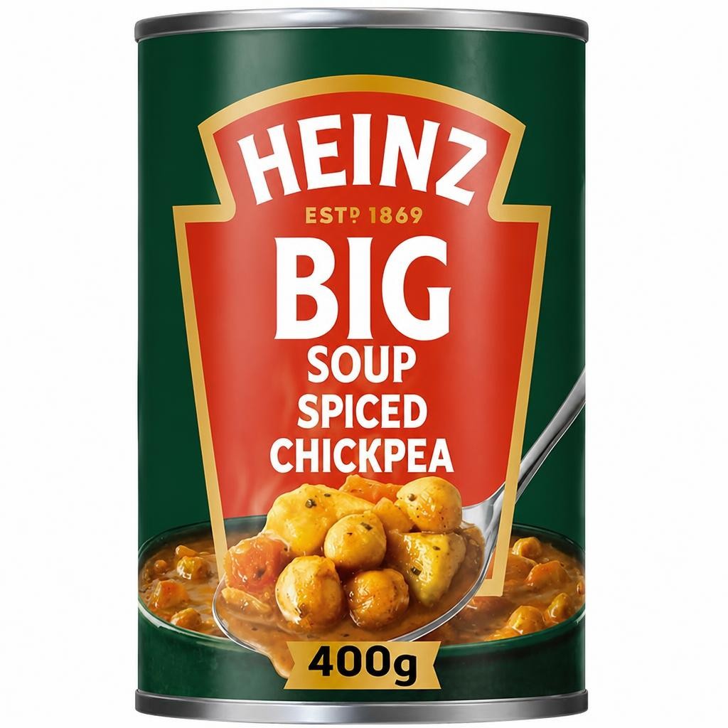 Heinz Big Soup Spiced Chickpea & Chunky Vegetables 400g