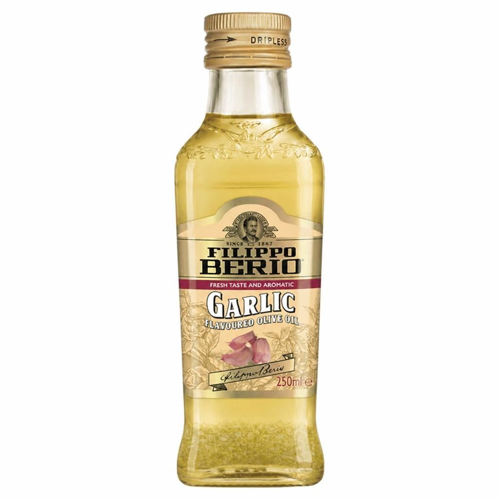 Filippo Berio Garlic Flavoured Olive Oil 250ml