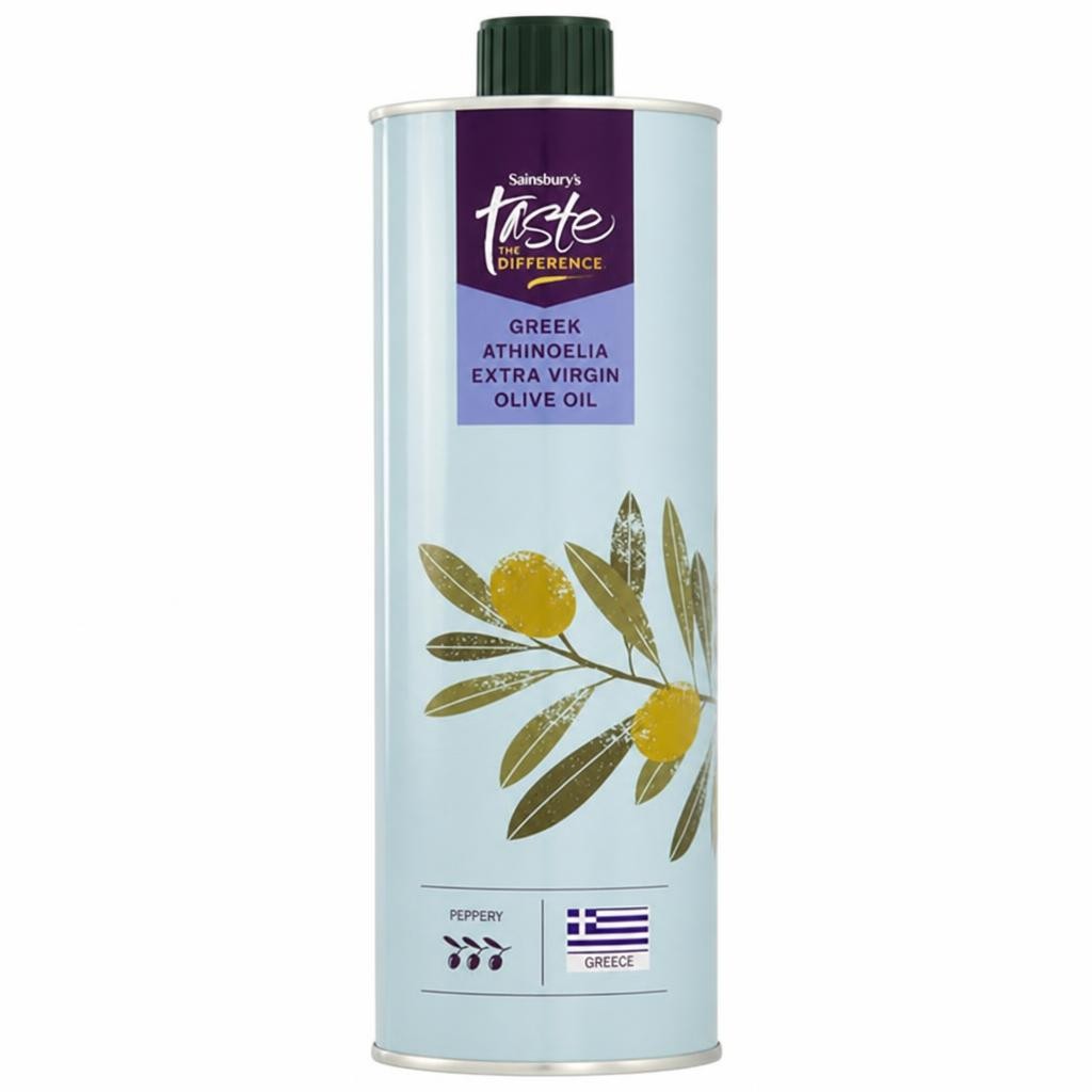 Sainsbury's Greek Athinoelia Extra Virgin Olive Oil, Taste the Difference 500ml