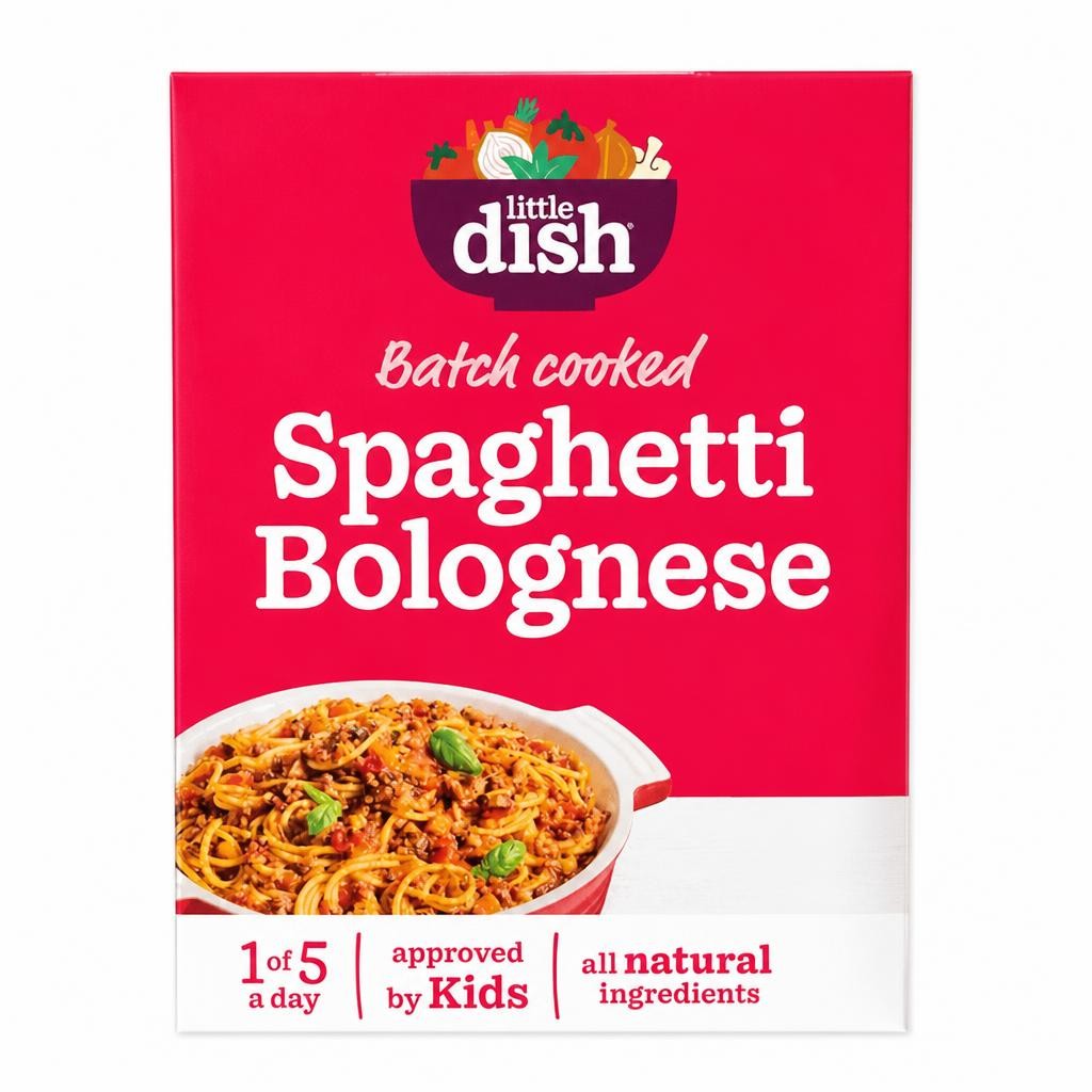 Little Dish Spaghetti Bolognese Frozen Kids Meal 250g