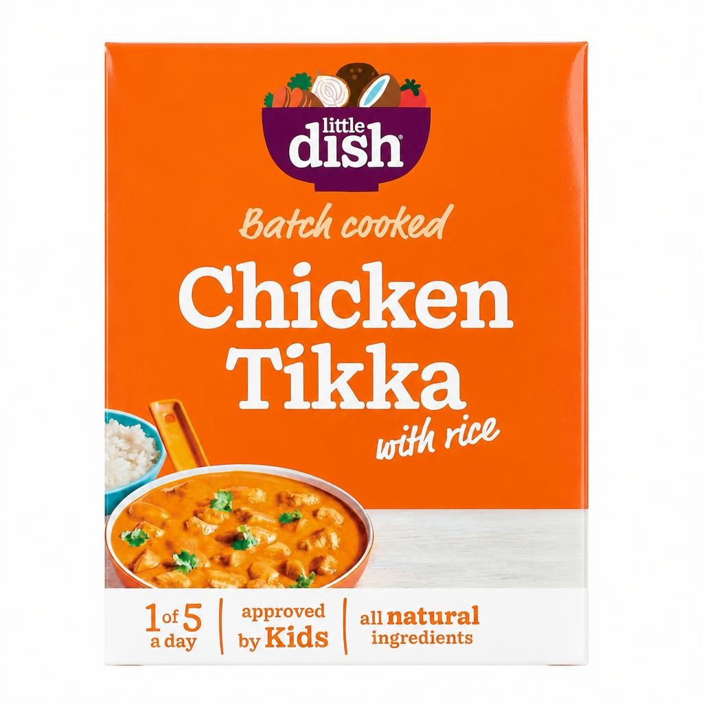 Little Dish Chicken Tikka Frozen Kids Meal 250g