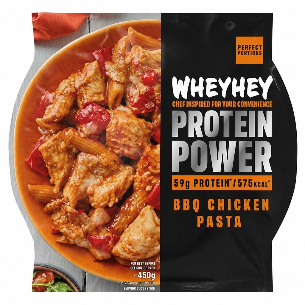 Wheyhey Protein Power BBQ Chicken Pasta 450g