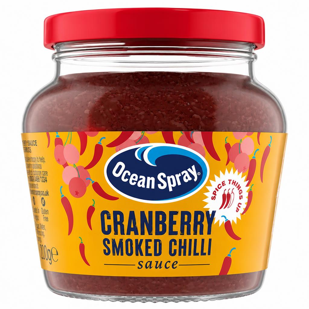 Ocean Spray Smoked Chilli Cranberry Sauce 200g