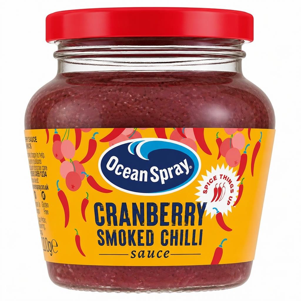 Ocean Spray Smoked Chilli Cranberry Sauce 200g