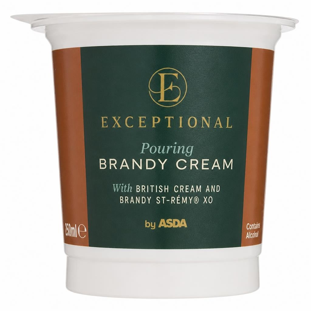 Exceptional by ASDA Pouring Brandy Cream 250 ml