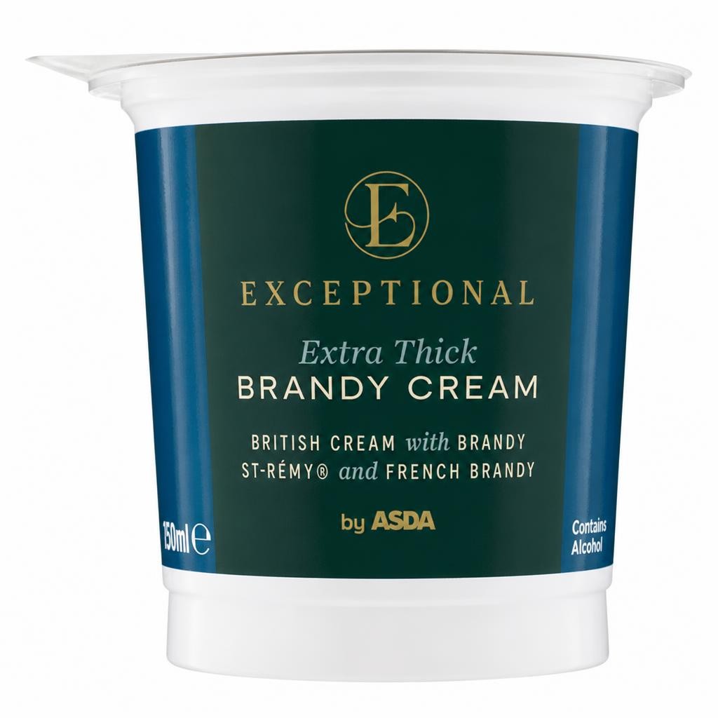 Exceptional by ASDA Extra Thick Brandy Cream 250ml