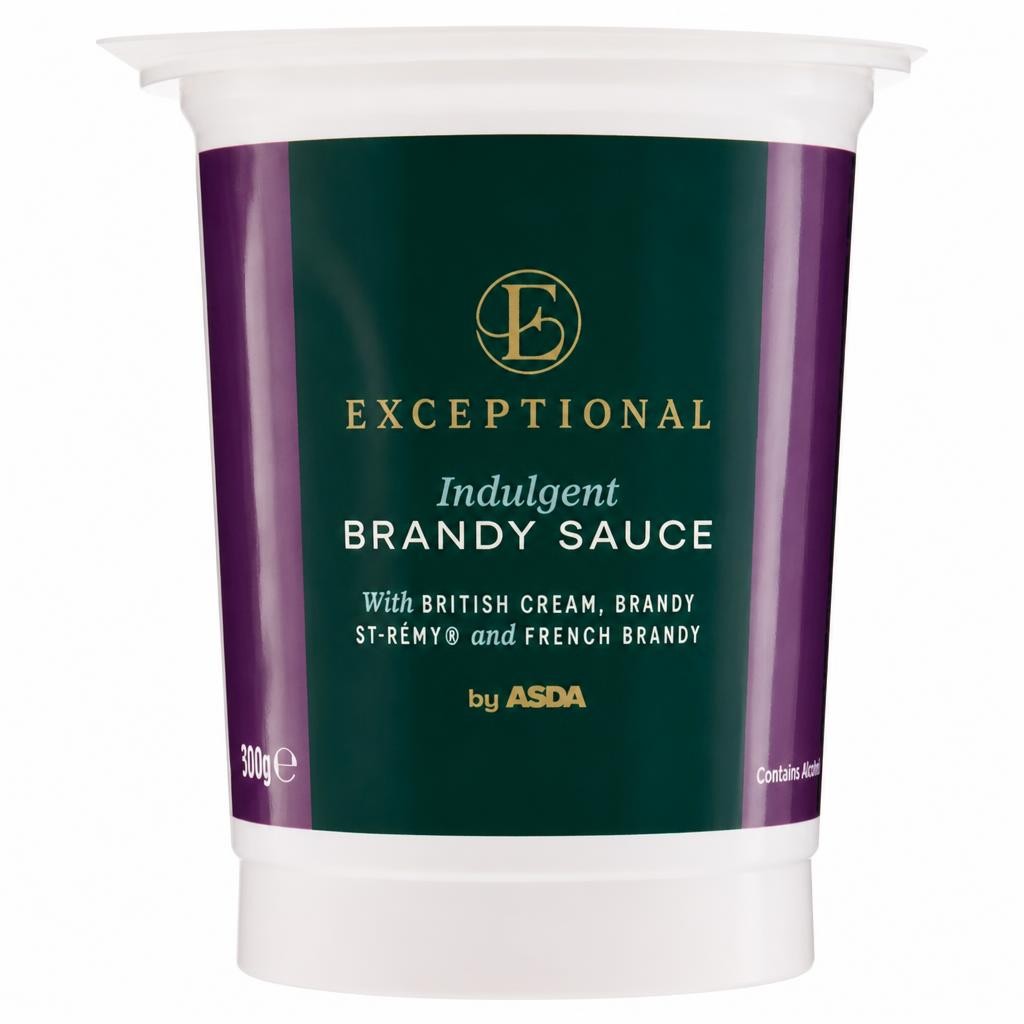 Exceptional by ASDA Indulgent Brandy Sauce 500g
