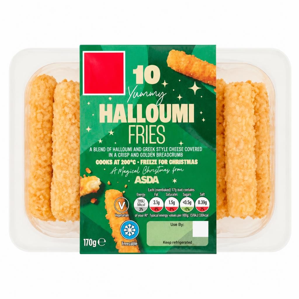 ASDA ASDA 10 Joyful Halloumi Fries 170g