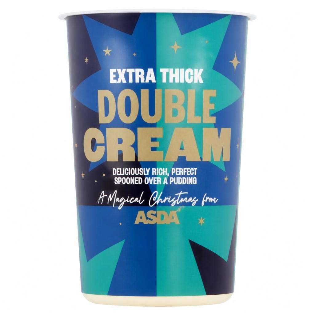 ASDA Classic Extra Thick Double Cream 600ml