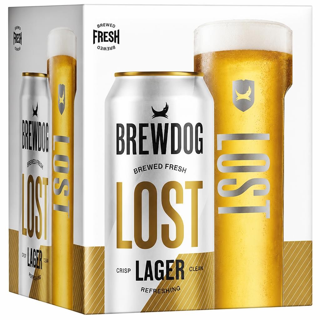 Brewdog Lost Lager 4X440ml