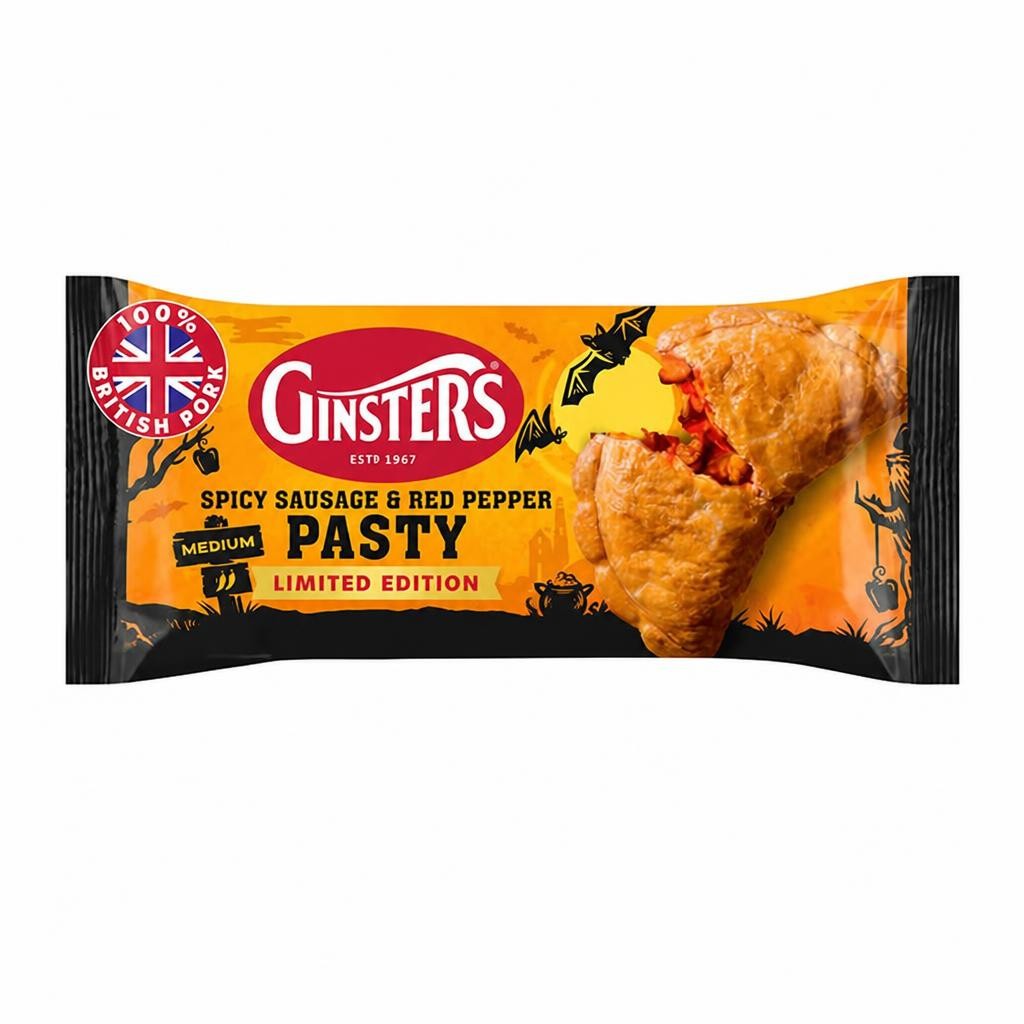 Ginsters Spicy Sausage & Red Pepper Pasty 180g