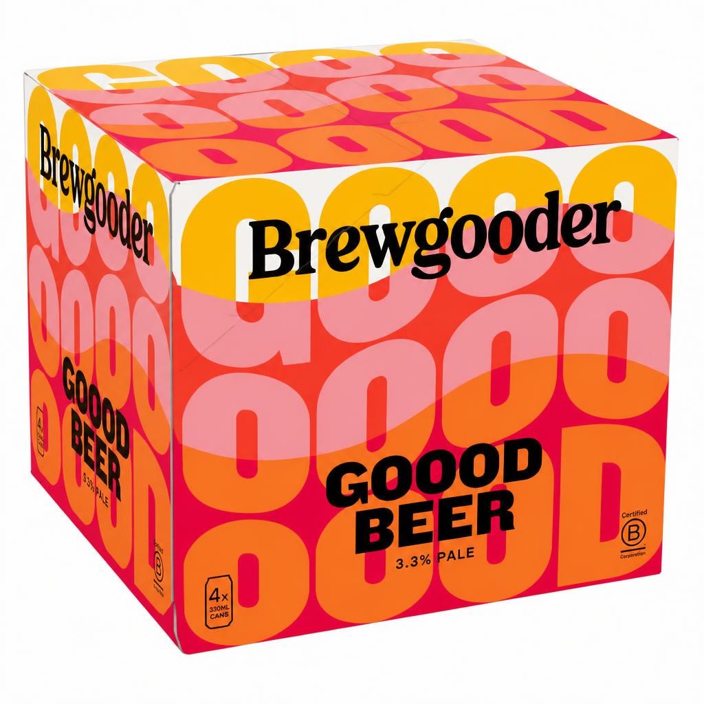 Brewgooder Goood Beer 4 x 330ml