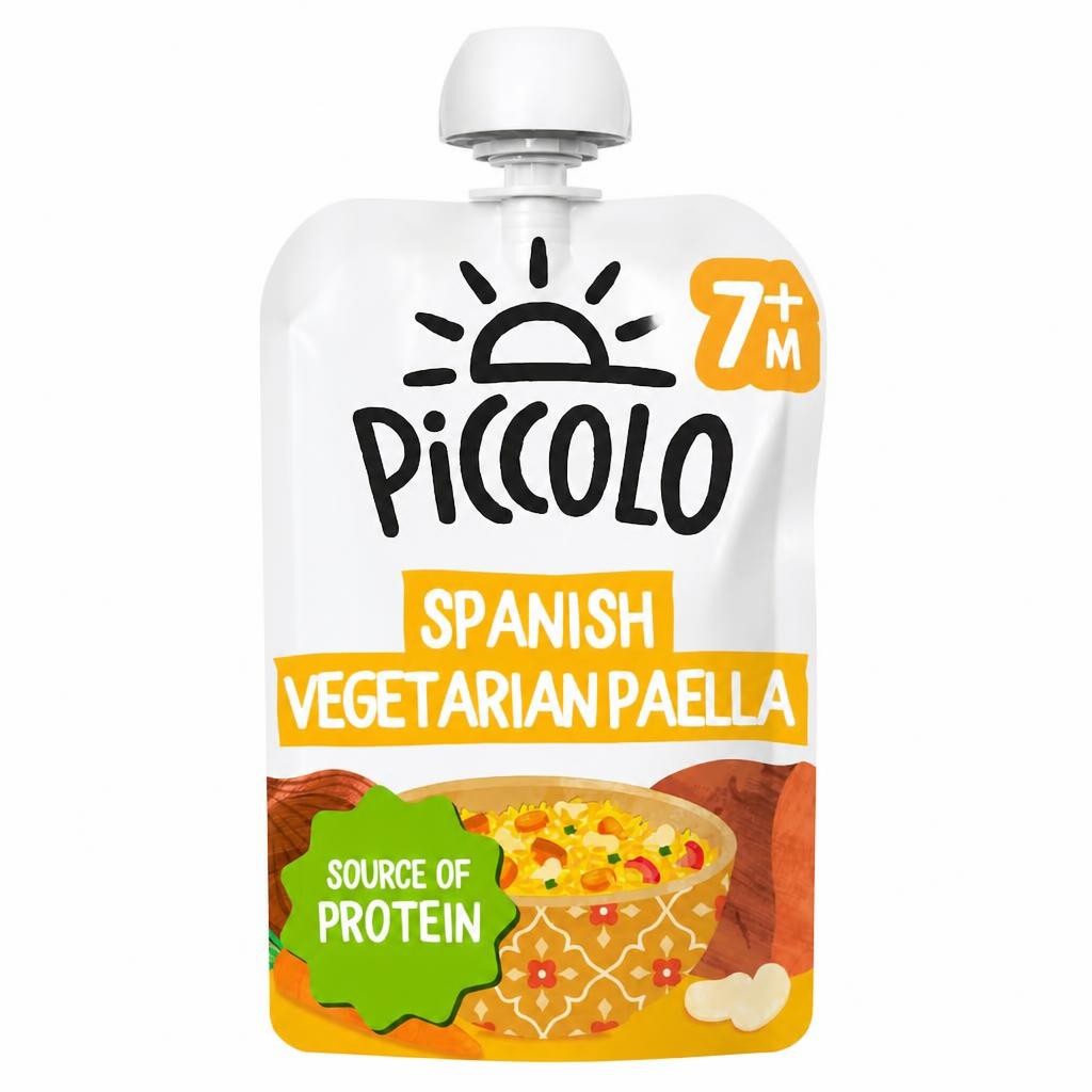 Piccolo Baby Organic Spanish Vegetarian Paella 130g