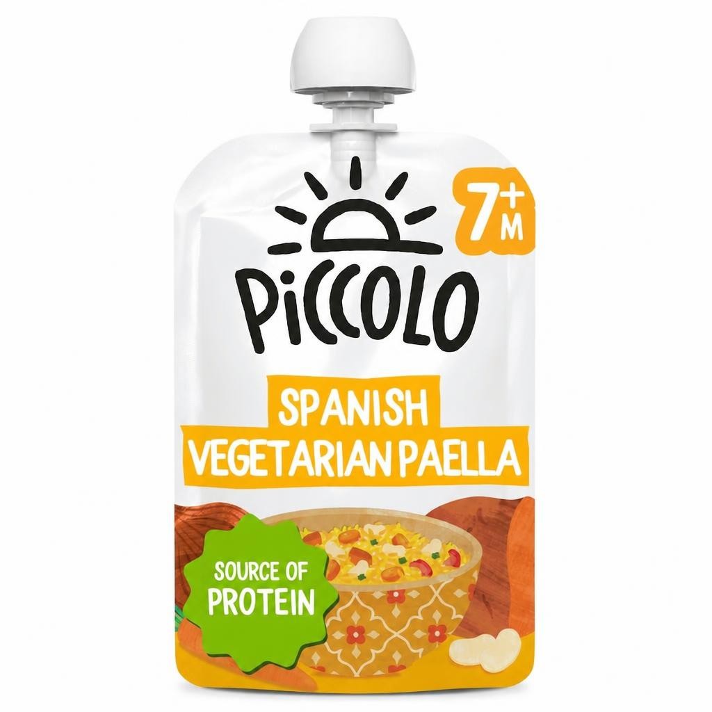 Piccolo Baby Organic Spanish Vegetarian Paella 130g