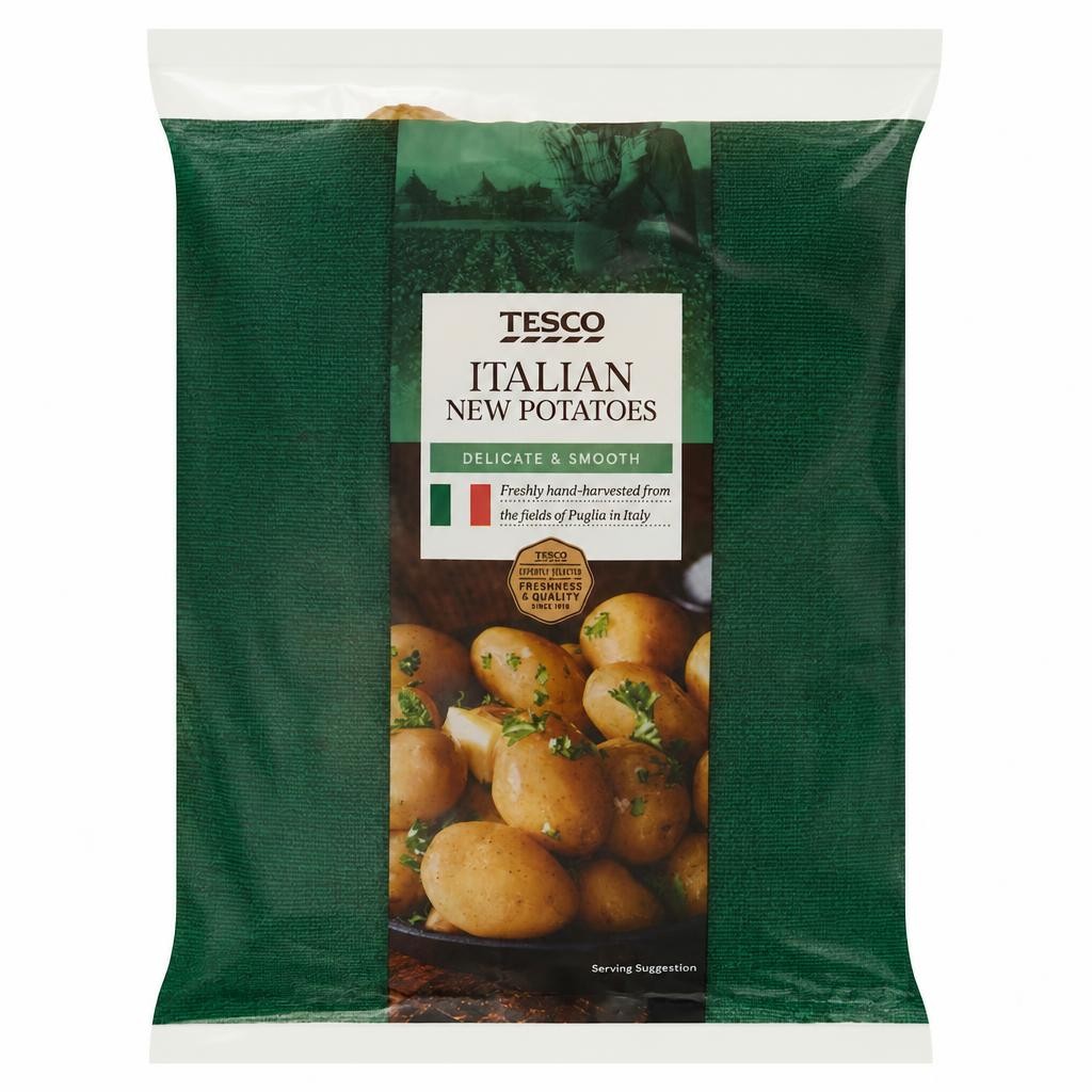 Tesco Italian New Potatoes 750G