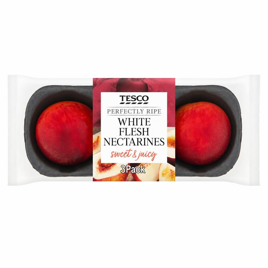 Tesco Perfectly Ripe Nectarines Minimum 3