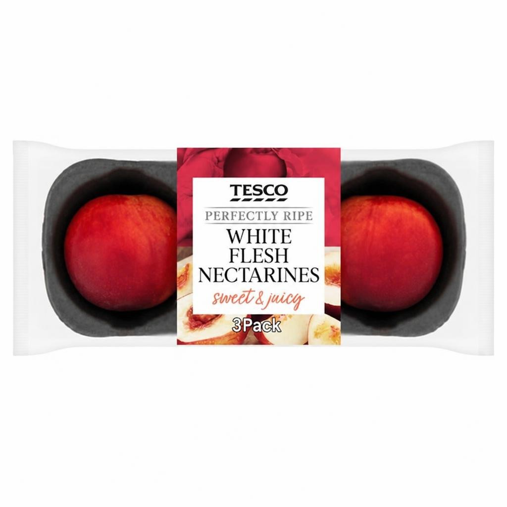 Tesco Perfectly Ripe Nectarines Minimum 3