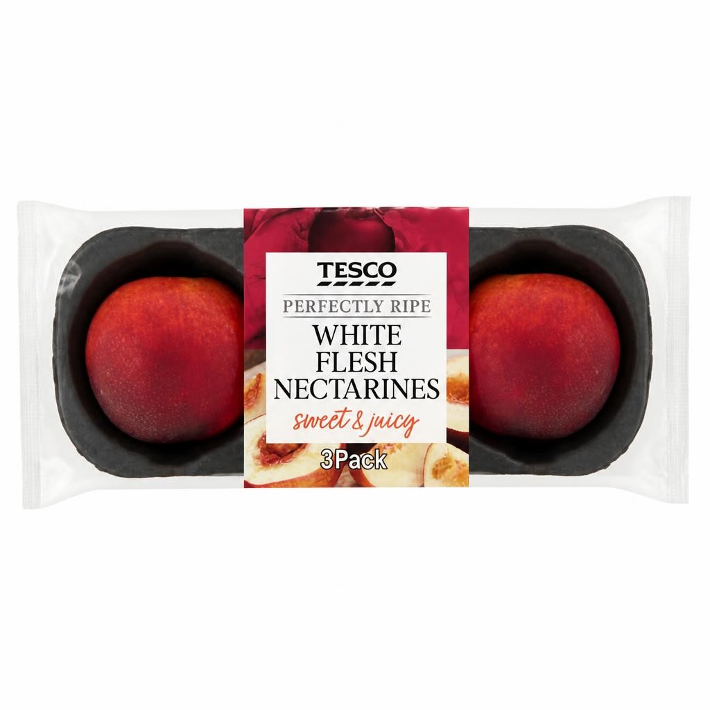 Tesco Perfectly Ripe Nectarines Minimum 3