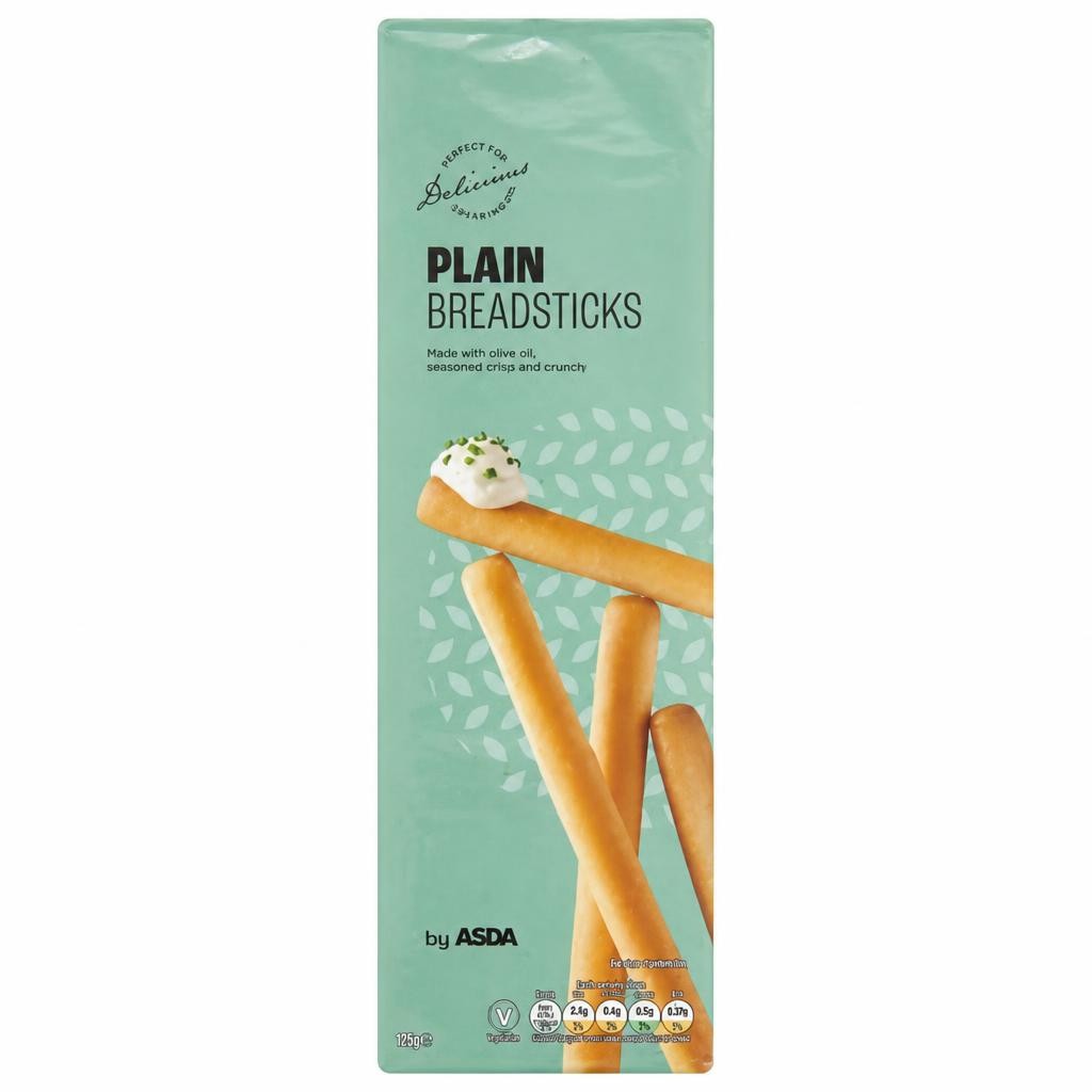 ASDA Plain Breadsticks 125g