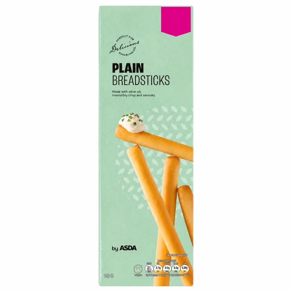 ASDA Plain Breadsticks 125g