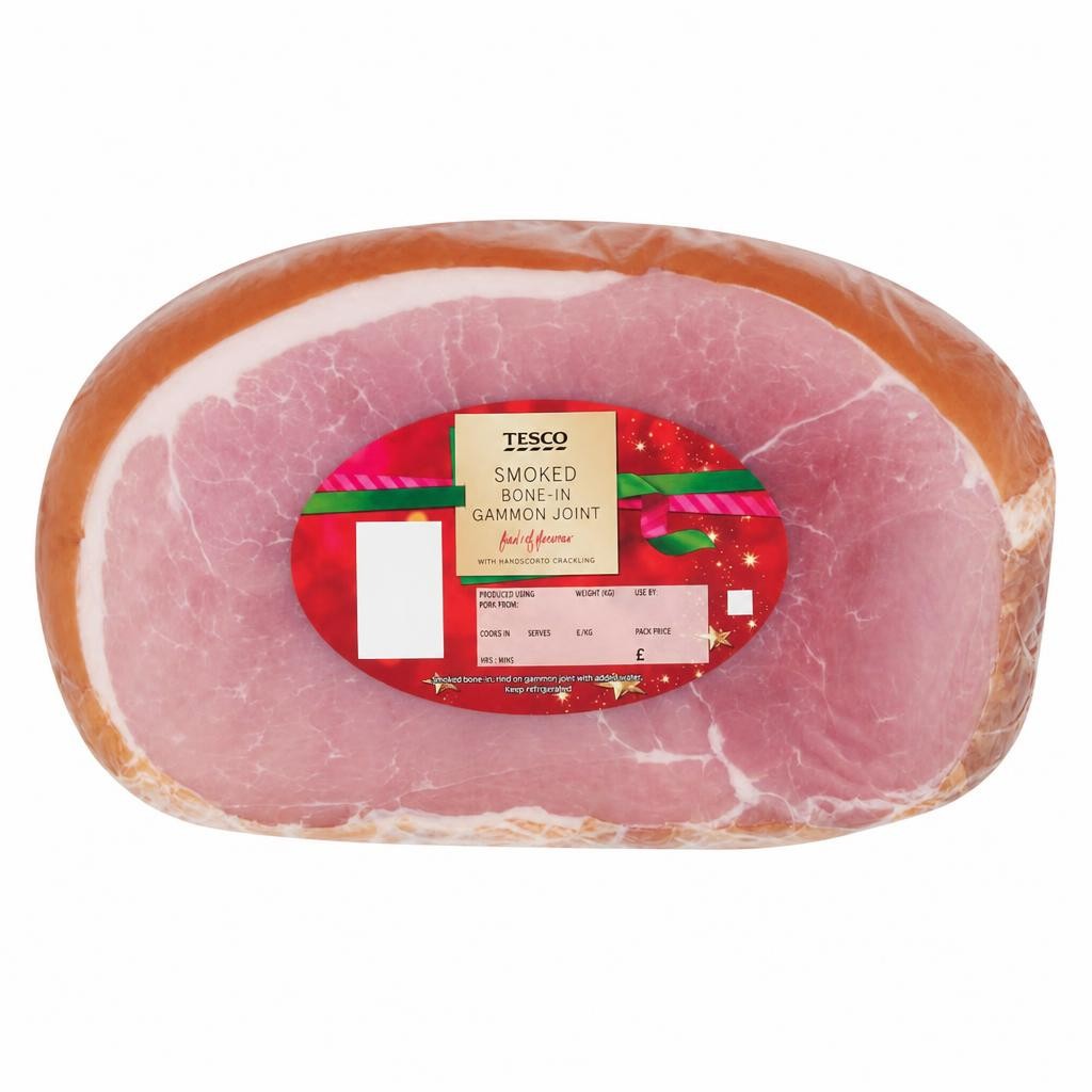 Tesco Smoked Gammon Joint Bone In