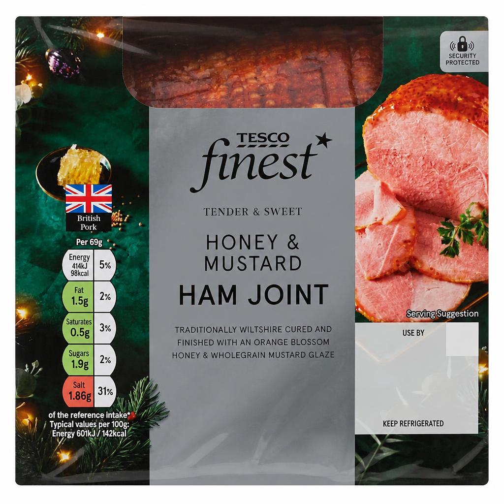 Tesco Finest Honey & Wholegrain Mustard Ham Joint 780g