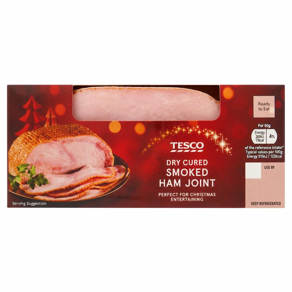 Tesco Smoked Ham Joint 500g