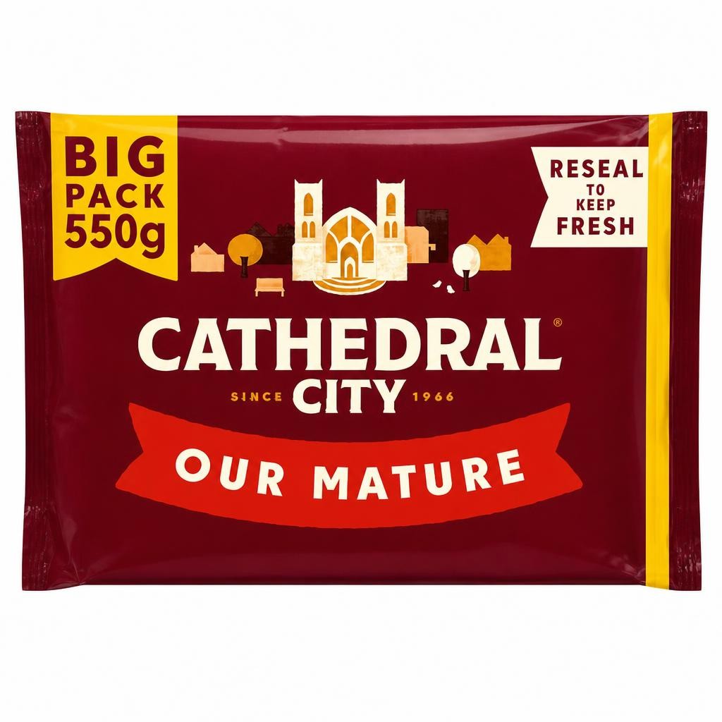 Cathedral City Mature Cheddar Cheese 550 G