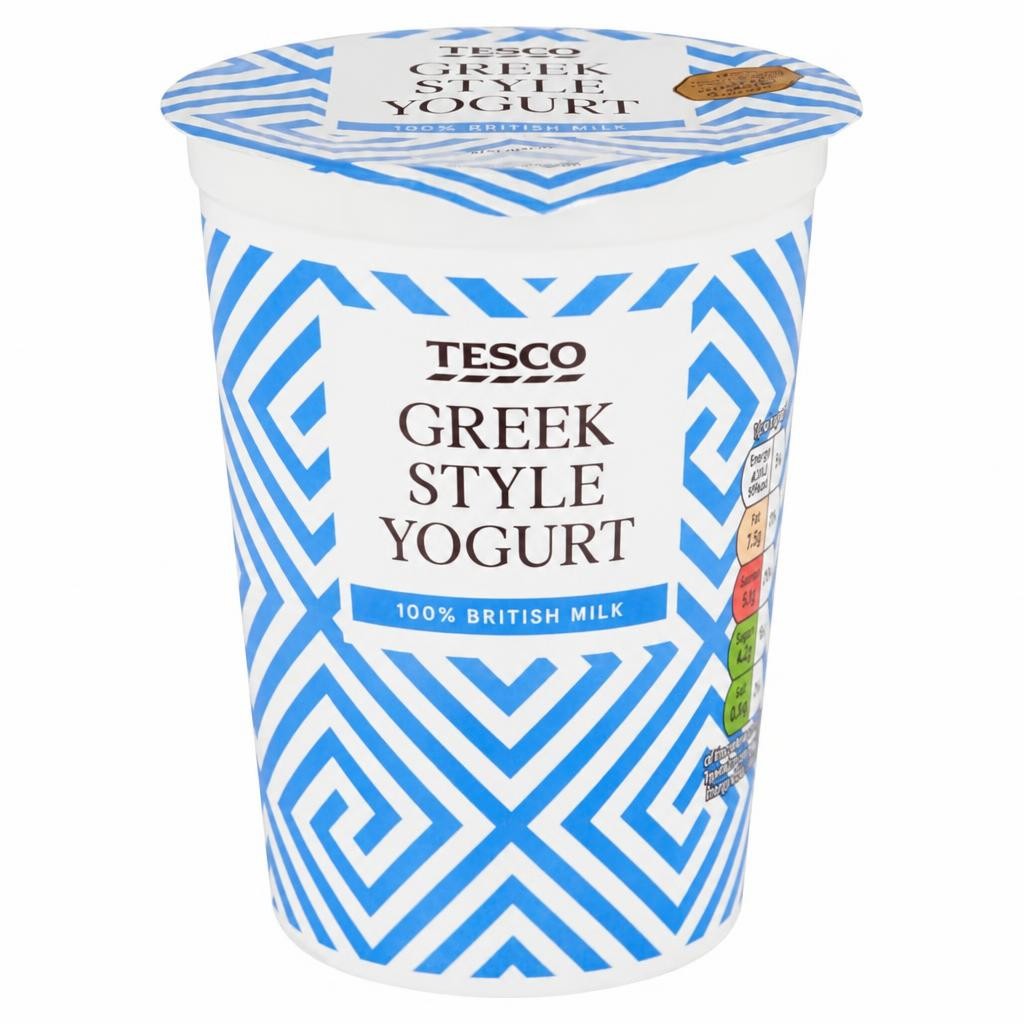 Tesco Greek Style Yogurt 500G