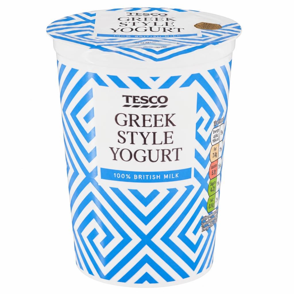 Tesco Greek Style Yogurt 500G