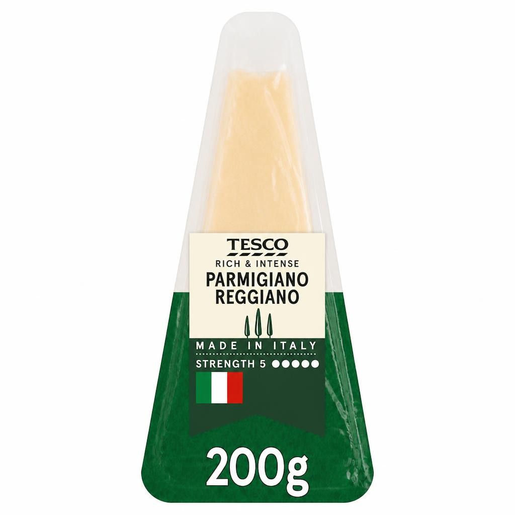 Tesco Parmigiano Reggiano Cheese 200 G