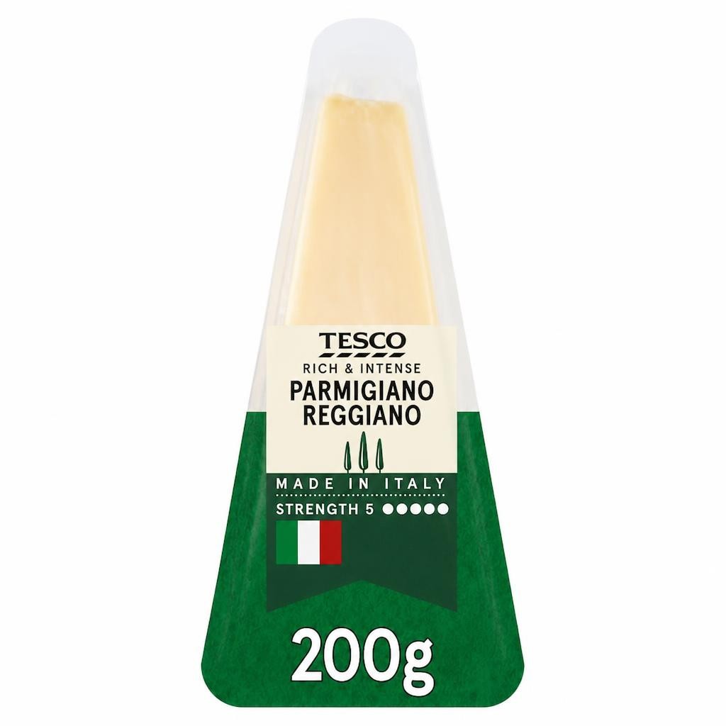 Tesco Parmigiano Reggiano Cheese 200 G