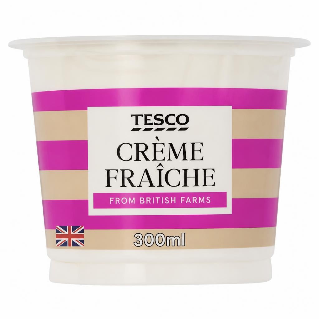 Tesco British Creme Fraiche 300Ml