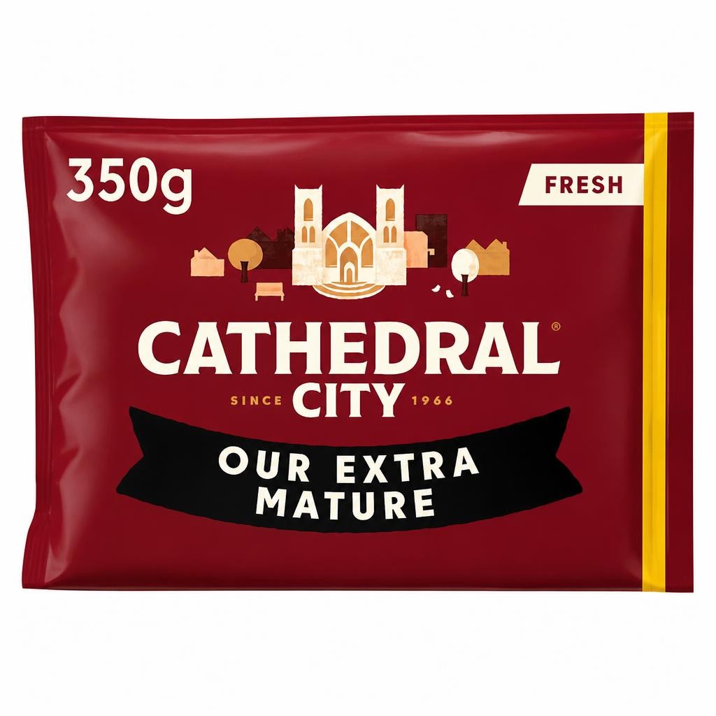 Cathedral City Extra Mature Cheddar Cheese 350 G