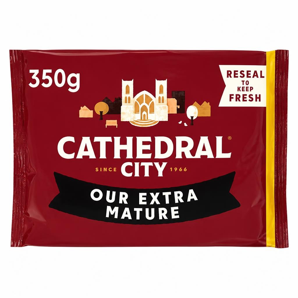 Cathedral City Extra Mature Cheddar Cheese 350 G