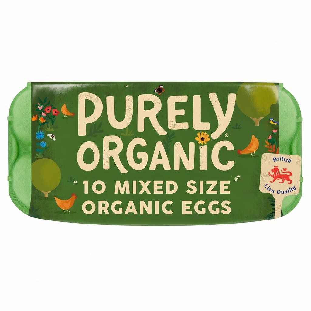 Purely Organic Eggs Mixed Weight 10 Pack