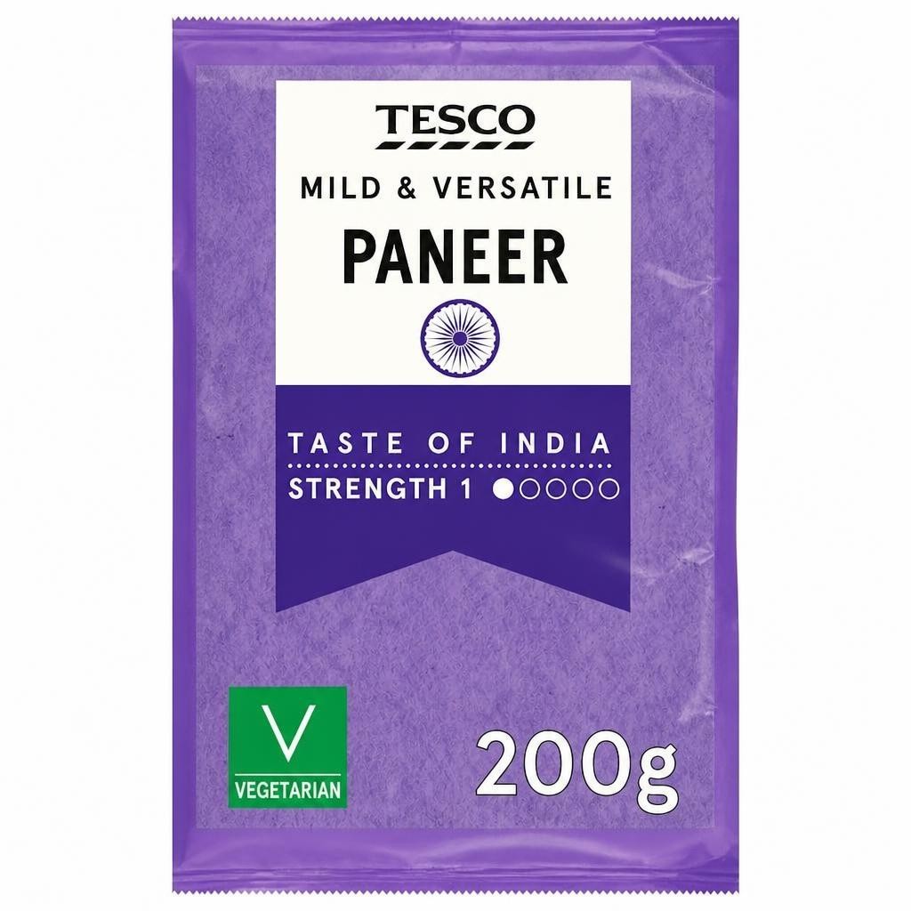 Tesco Paneer Cheese 200G