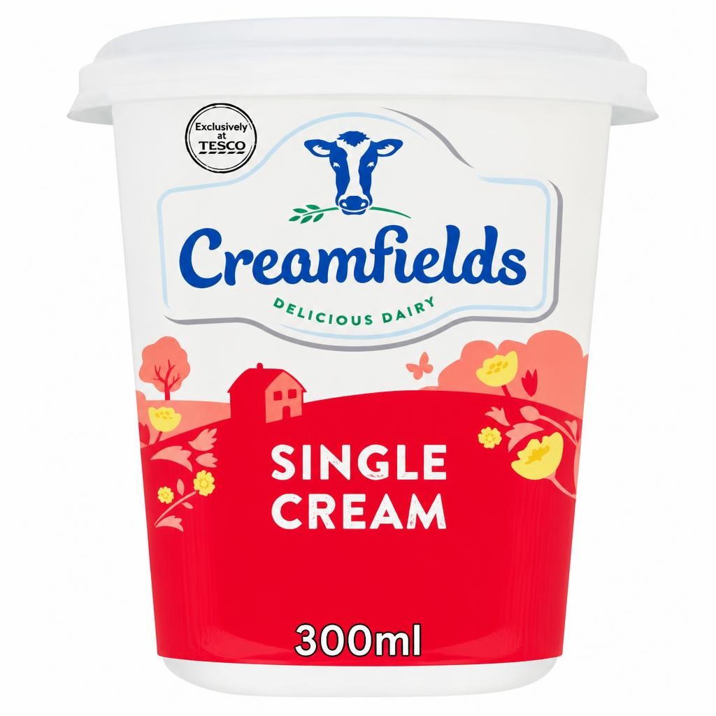 Creamfields Single Cream 300Ml