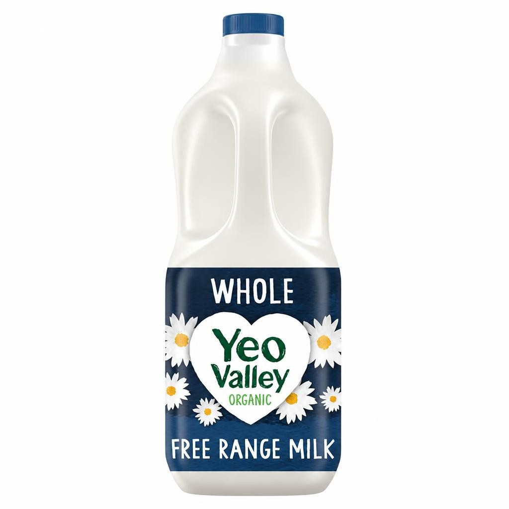 Yeo Valley Organic Fresh Whole Milk 2L